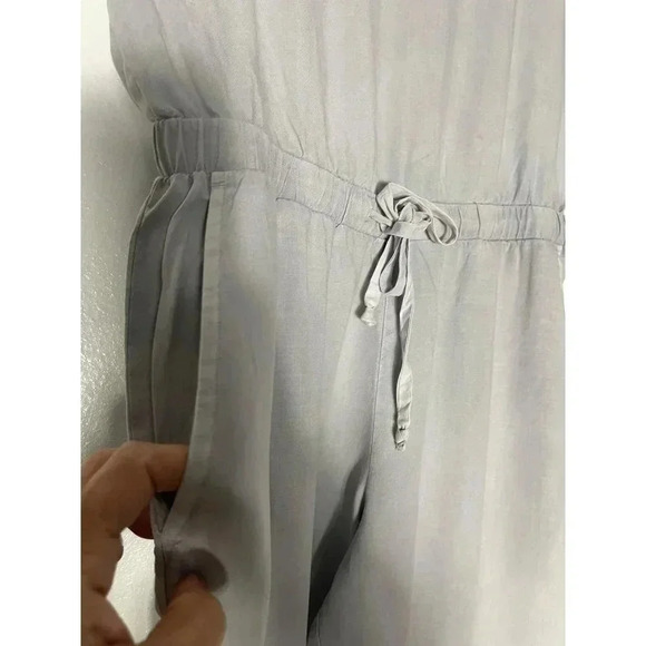 Cloth and Stone Anthropology Womens Wrap Front Top Romper Jumpsuit Overa… - Picture 6 of 8